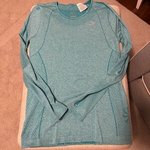 Nike Women's Teal Crewneck Top